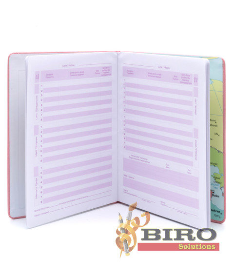 Agenda elevului IDEE roz
